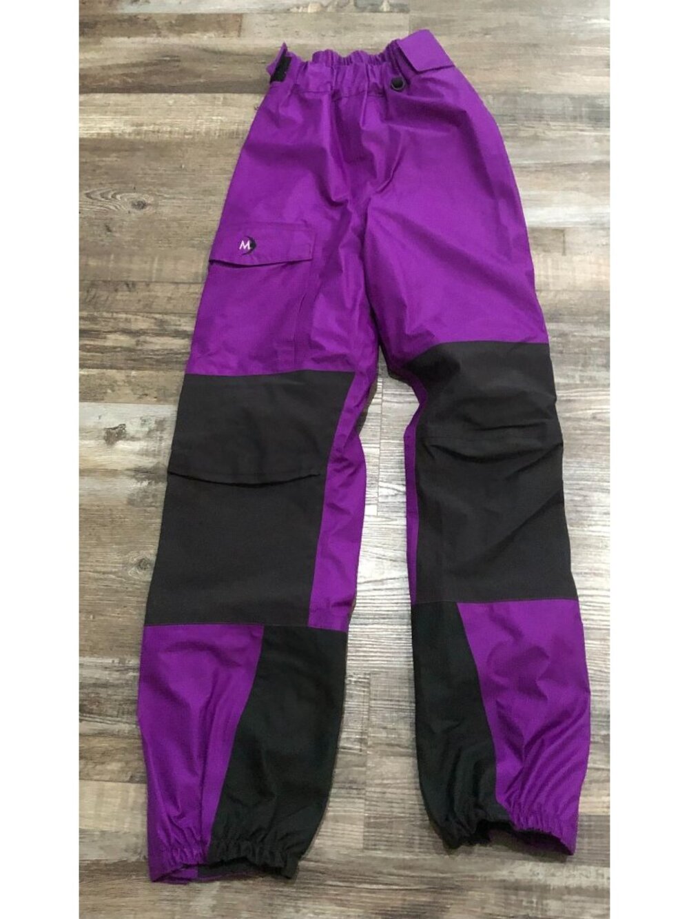 Moonstone Pants Womens Medium Purple GORE-TEX Ripstop Side Zip Ski Outdoor